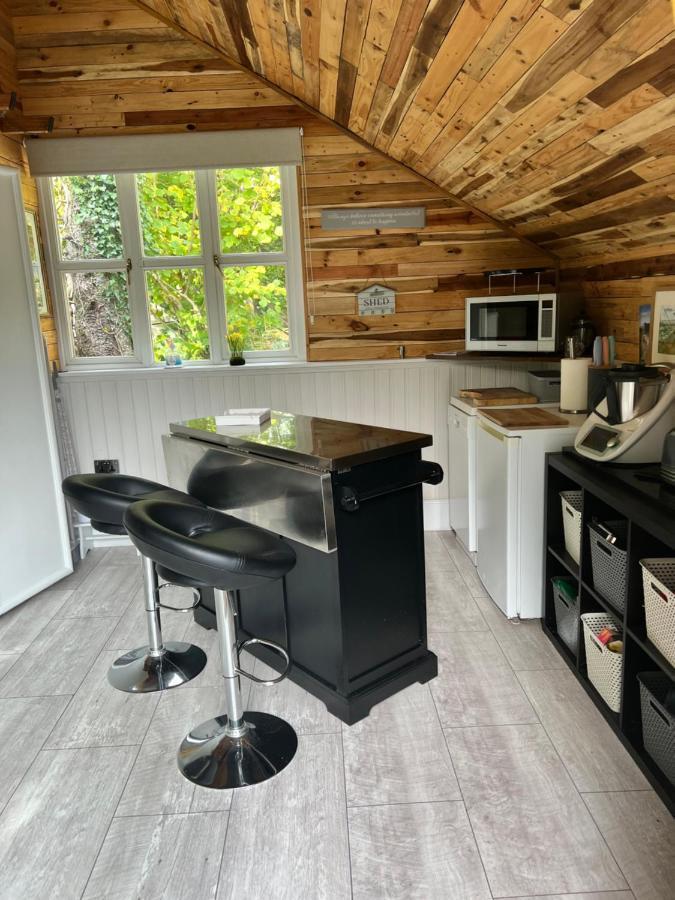 The Shed . A Cosy, Peaceful, 96% Recycled, Chalet. สวอนซี ภายนอก รูปภาพ